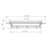 KOROTUSRENGAS 150X34 MERIKA 400