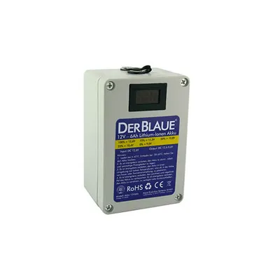 DerBlaue akku 12V 6,0Ah