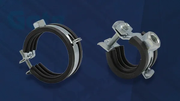 Metalliset putkikannakkeet C-pitimet