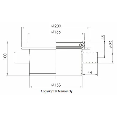 KOROTUSRENGAS 150 SIVULÄHDÖILLÄ MERIKA 401