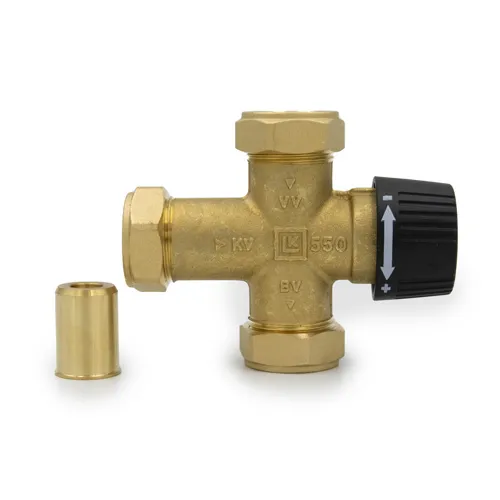 TERMOST. SEKOITUSVENTTIILI 22 MM