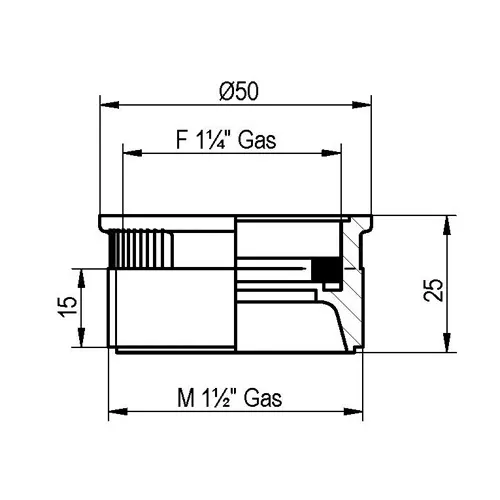 MUUNNOSNIPPA LIRA 1 1/2 X 1 1/4