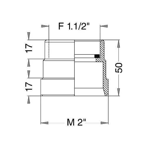 MUUNNOSNIPPA LIRA 2 x 1 1/2