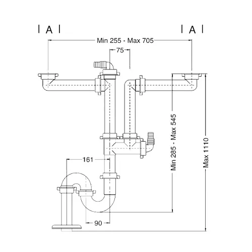 KEITTIÖVESILUKKO 40 LIRA 2-OSAINEN